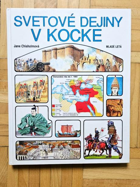 Kniha 'svetové dejiny v kocke', jane chisholm,