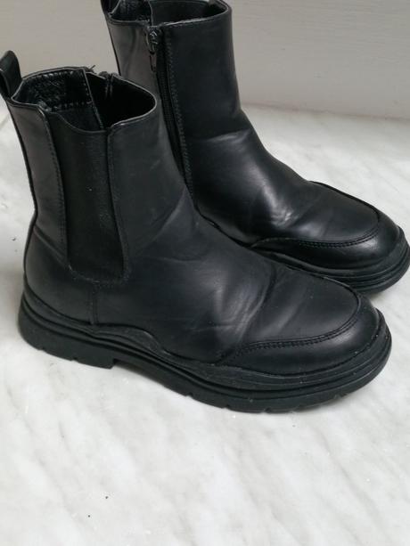 Čižmičky čierne pre dievčatka. vel. 35, reserved,35