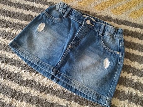 Riflová minisukňa 140/146, terranova,140