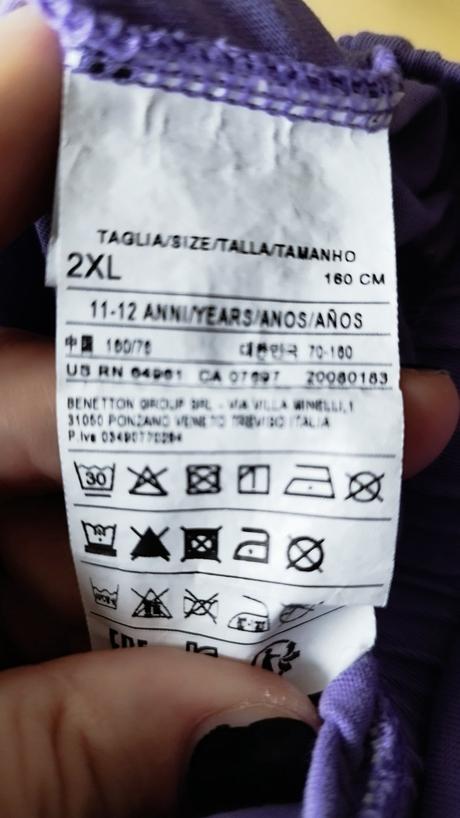 Tričko, benetton,158