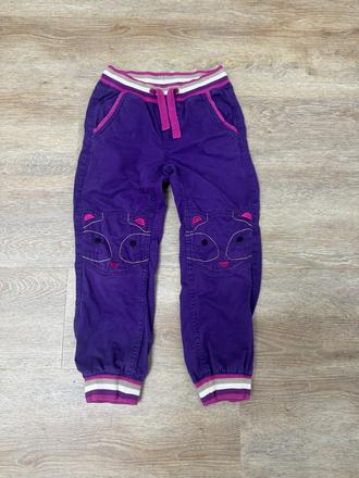 Fialové nohavice so zvieratkami, lindex,110