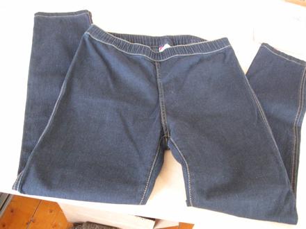 Riflové legínové nohavice, 158, 158