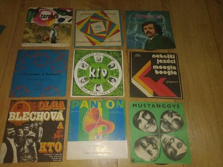 Predám menšie vinyle,