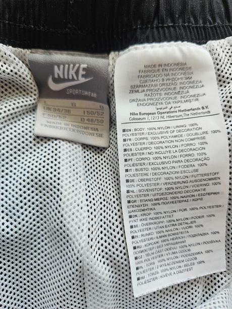 Bermudy pod kolena, nike,xxl