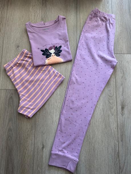 Pyžamko lupilu víla 3-kombinácia 122/128, lupilu,122