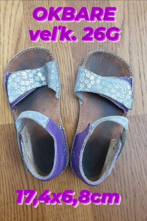 Barefoot sandálky okbare, 26