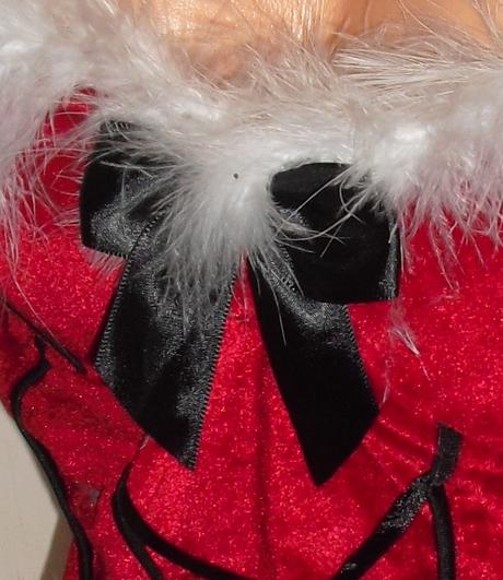 Zamatovy labutienkovy korzetik, s