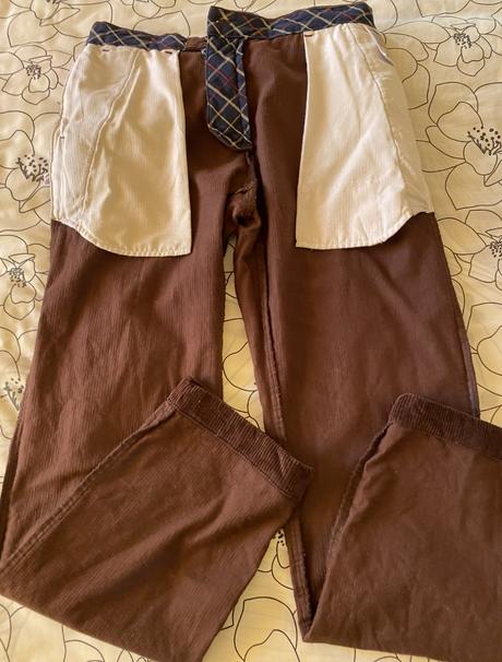 Pánske menčestrové  nohavice brooks brothers v. 32, 32