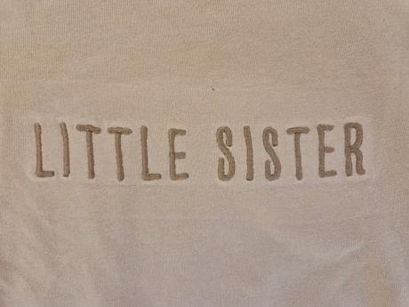 Tricko little sister 122/128, h&m,122