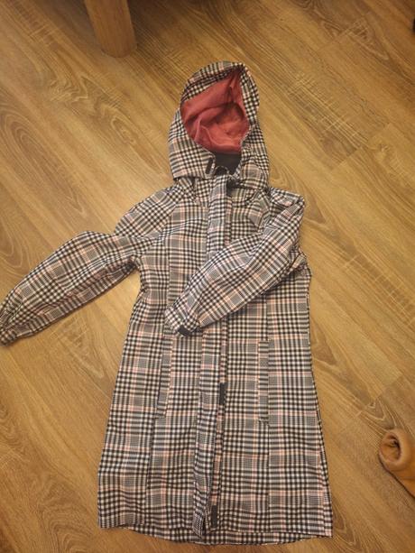 Úžasný kabát/ pršiplašť, h&m,128