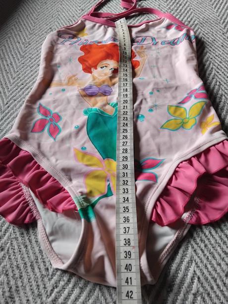 Plavky jednodielne ariela, disney,122