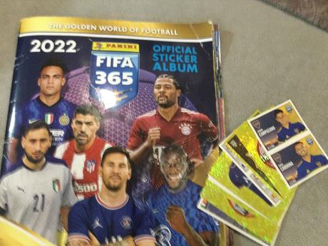Fifa 365 2022 samolepky,