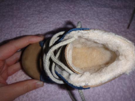 Zimné kožené topánky nové, 19