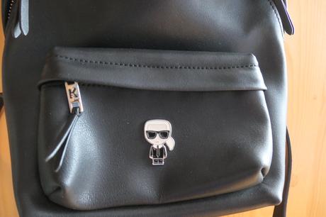 Karl lagerfeld original luxusny ruksacik, karl lagerfeld