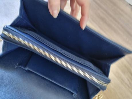 Modrá listová kabelka, 