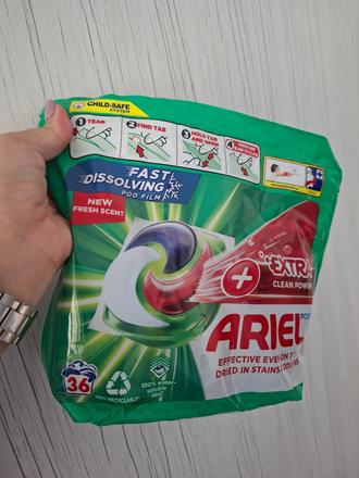 Ariel deep clean, 