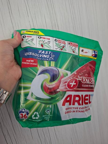 Ariel deep clean,