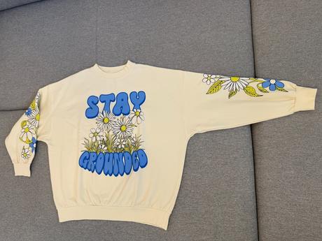 Oversize mikina, skiny,s