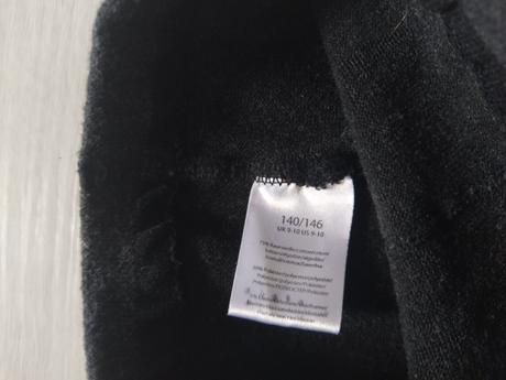 Tmavo sivé pančuchy 146-152, 146