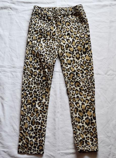 Tenké leo nohavice, h&m,116
