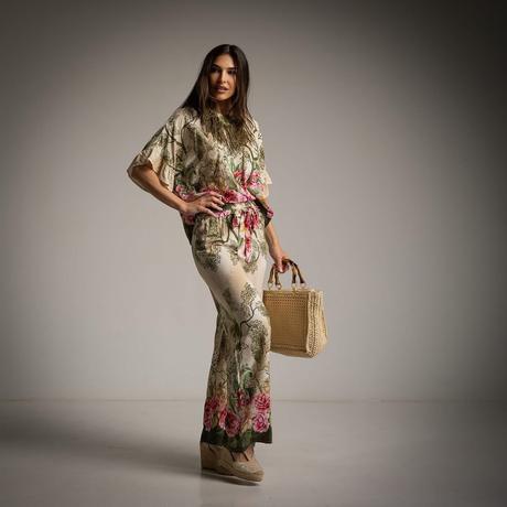 Dvojdielny set s kvetinkami, 