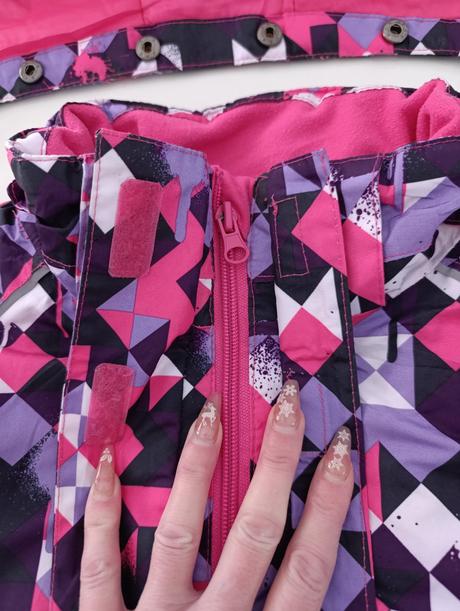 Dievčenská lyžiarska bunda 134 / 140, crivit,134