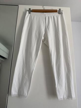 3/4 legíny s čipkou, h&m,170