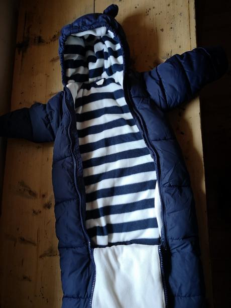 Overal zimný, h&m,62