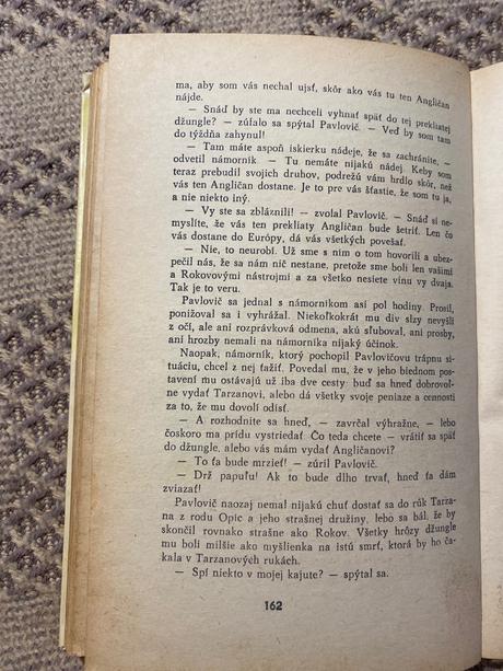 Krásna stará retro kniha tarzanove šelmy 1969,