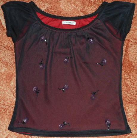 Romanticke tricko, new look,38