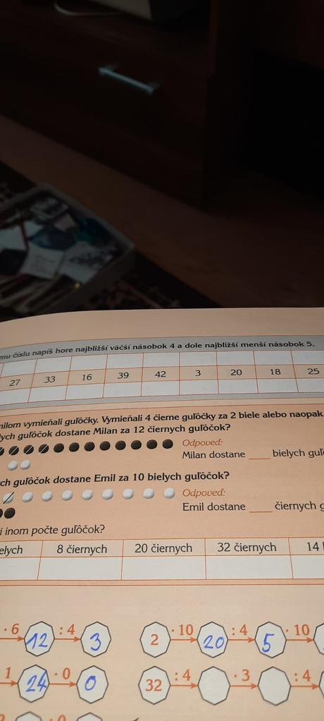 Pracovný zošit z matematiky,