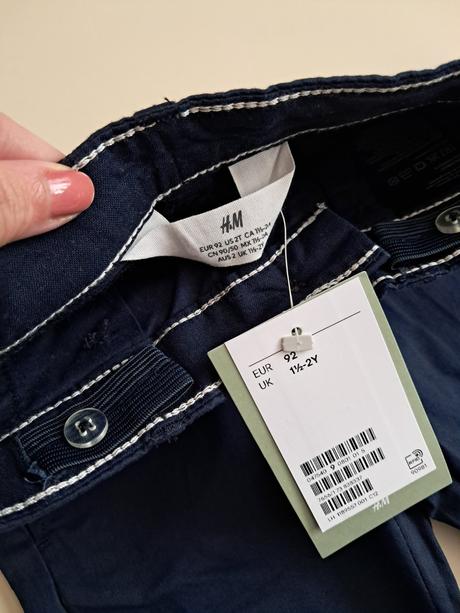 Chino nohavice h&m v.92, h&m,92