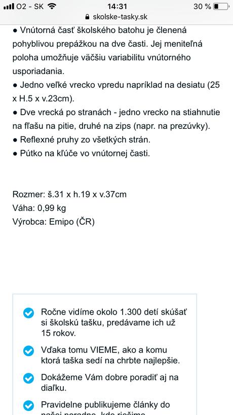 Školská taška emipo sovičky, 