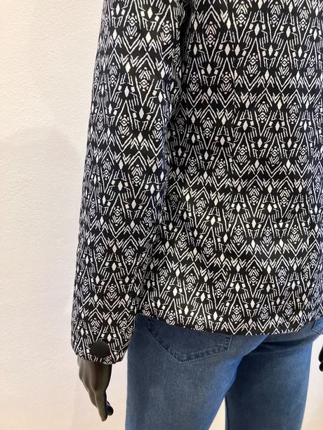 Dámske vzorované sako amisu (34), amisu,xs