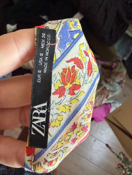 Zara pestre maxisaty dlhe s otvorenym chrbatom upl, zara,m