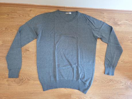 Sivý pulóver - livergy, 52