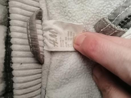 Detska bunda, h&m,86
