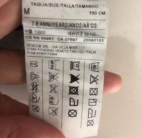 Tričko/mikinka, benetton,128