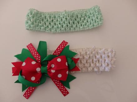 Vianočné čelenky na 2/5 rokov,