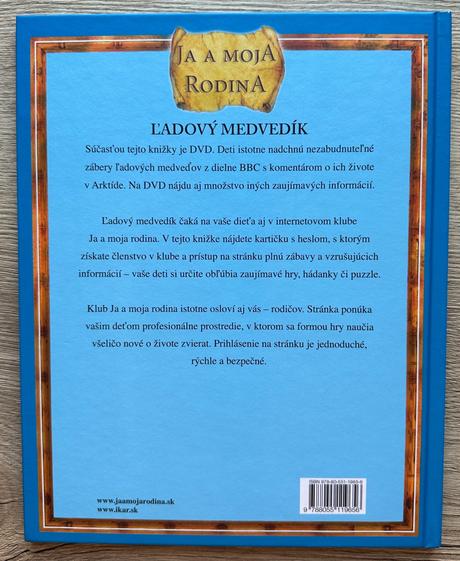 Ľadový medvedík - ja a moja rodina s dvd, 