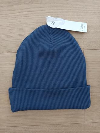 Modrá čiapka lindex 2-4r, lindex,104