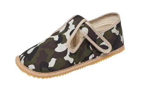 Detské textílne chlapčenské papučky, beda,25 / 26 / 38