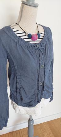 Tandem ľanová bundička, s