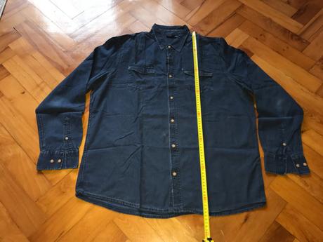 Pánska tmavomodrá košeľa, xl