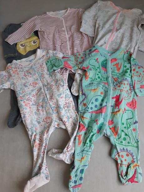 Pyžamko-overal 74- 5 kusov, next,74