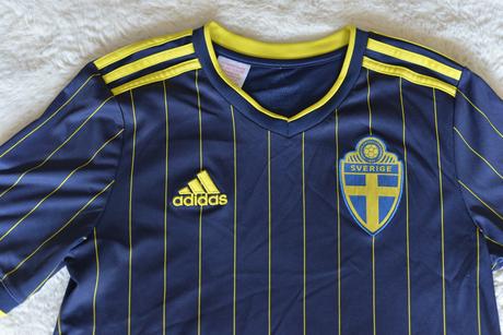 Futbalový dres švédsko, adidas,158