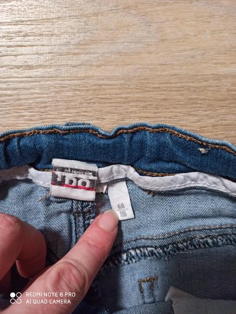 Riflová suknička veľ.116, 116