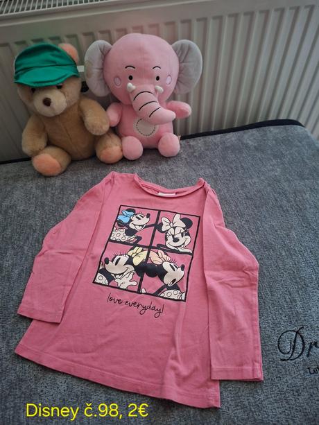 Tričká dlhý rukáv č.98, 86–98