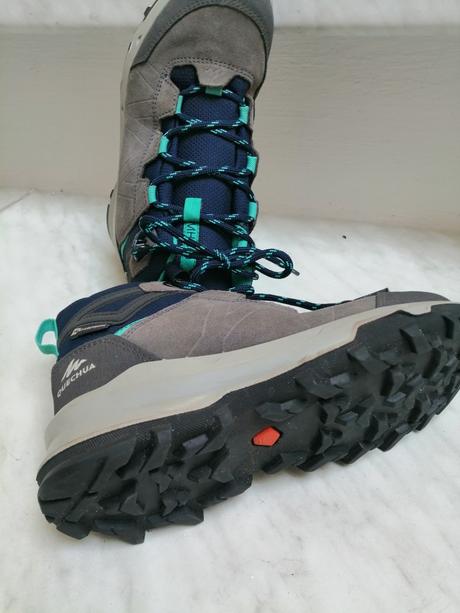 Topanky pre chlapcov zimne viacfarebne vel. 34, quechua,34