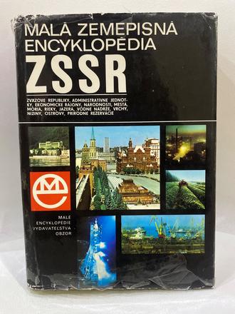 Kniha- malá zemepisná encyklopédia zssr, 